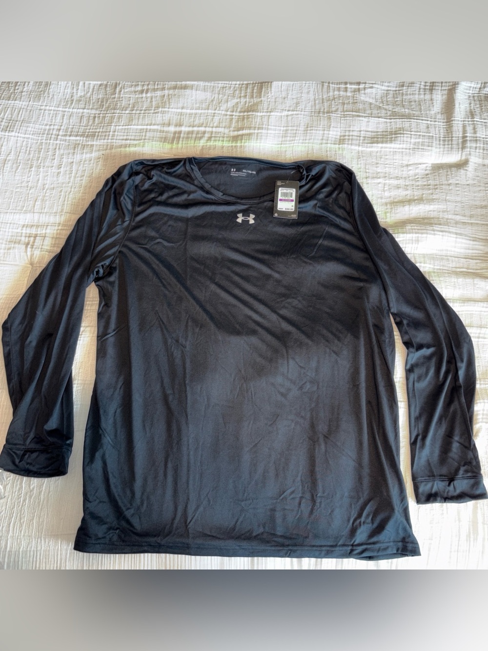 UA Men’s Black XXL Long Sleeve Tee